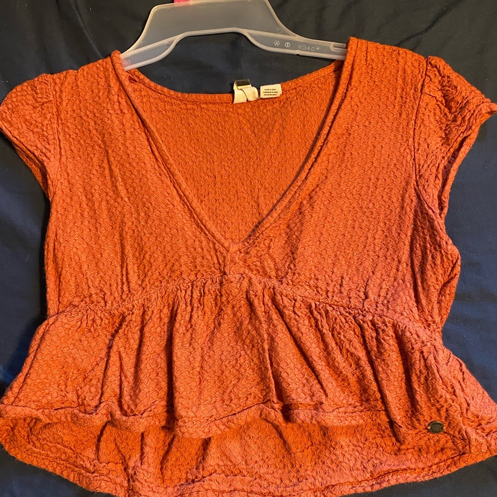 Burnt orange top